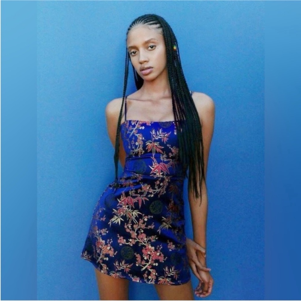 Realisation Par Emilie Shanghai Nights Mini Dress Medium NWT - Picture 5 of 12